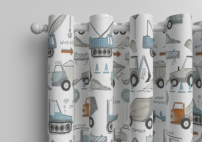 Tinker Town, Berry Burst - Made to Measure Curtains - Image 12